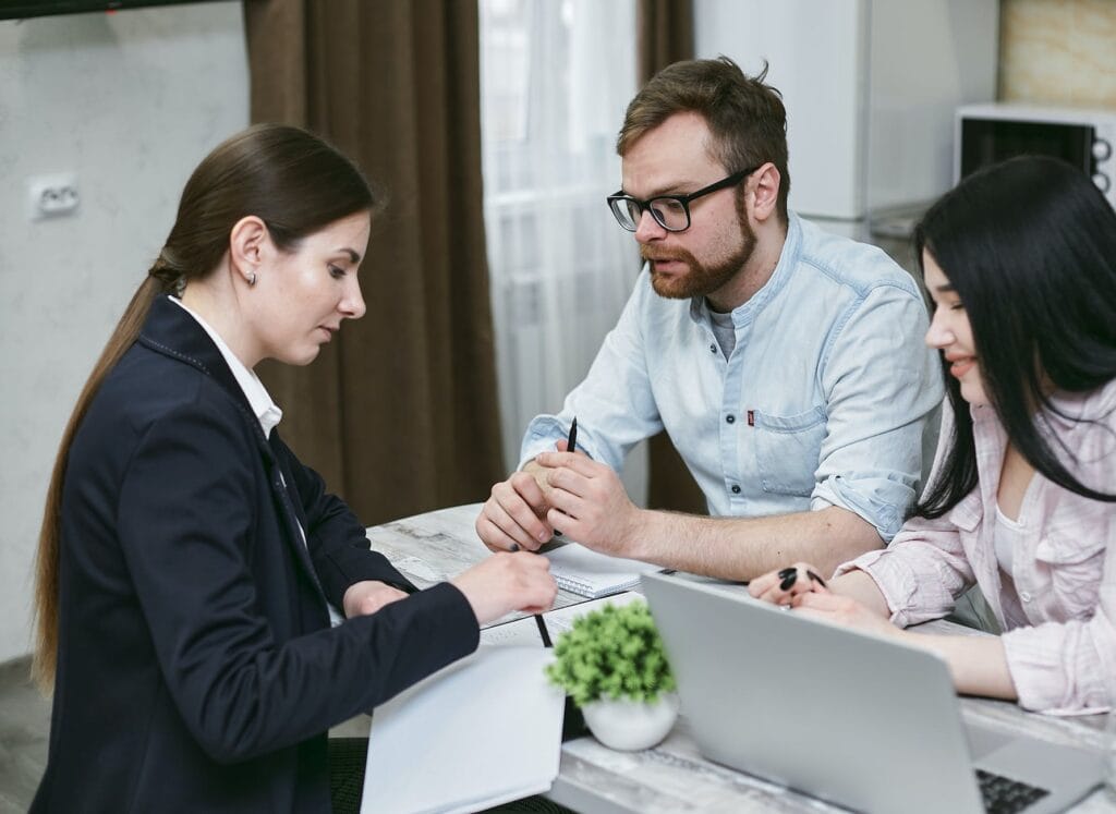 people having conversation for investment property financing